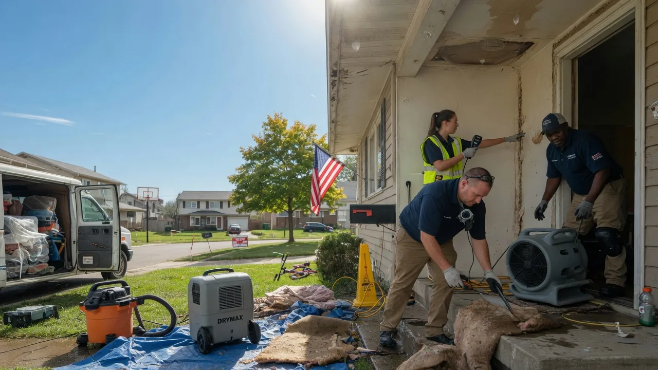 Water Damage Restoration in Lotus, CA near me